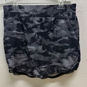 RBX Black and Gray Camo Women's Skort